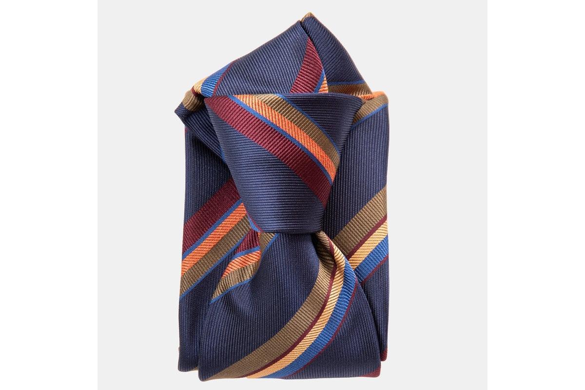 Elizabetta Mens Battisti - Silk Jacquard Tie for Men Product Image