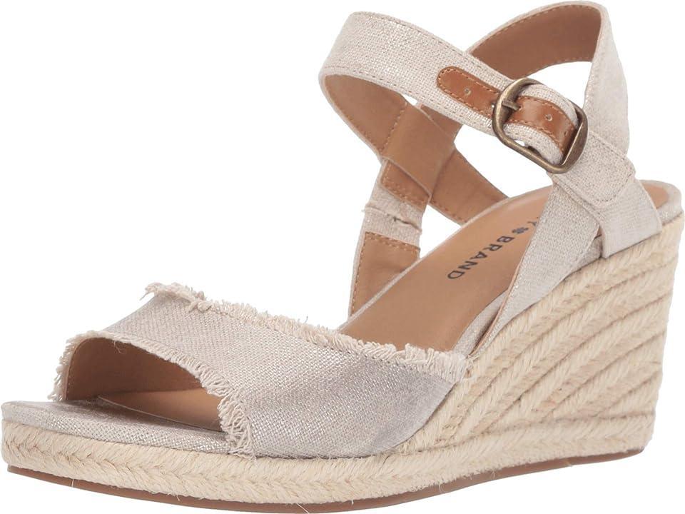 Lucky Brand Mindra (Natural/Plat) Women's Shoes Product Image