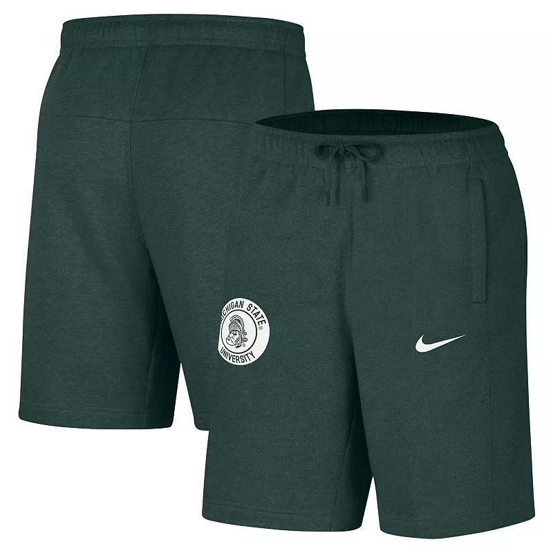 Mens Nike Green Michigan State Spartans Logo Shorts Product Image