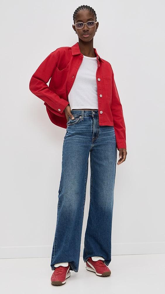 Z Supply All Day Cropped Denim Jacket | Shopbop Product Image