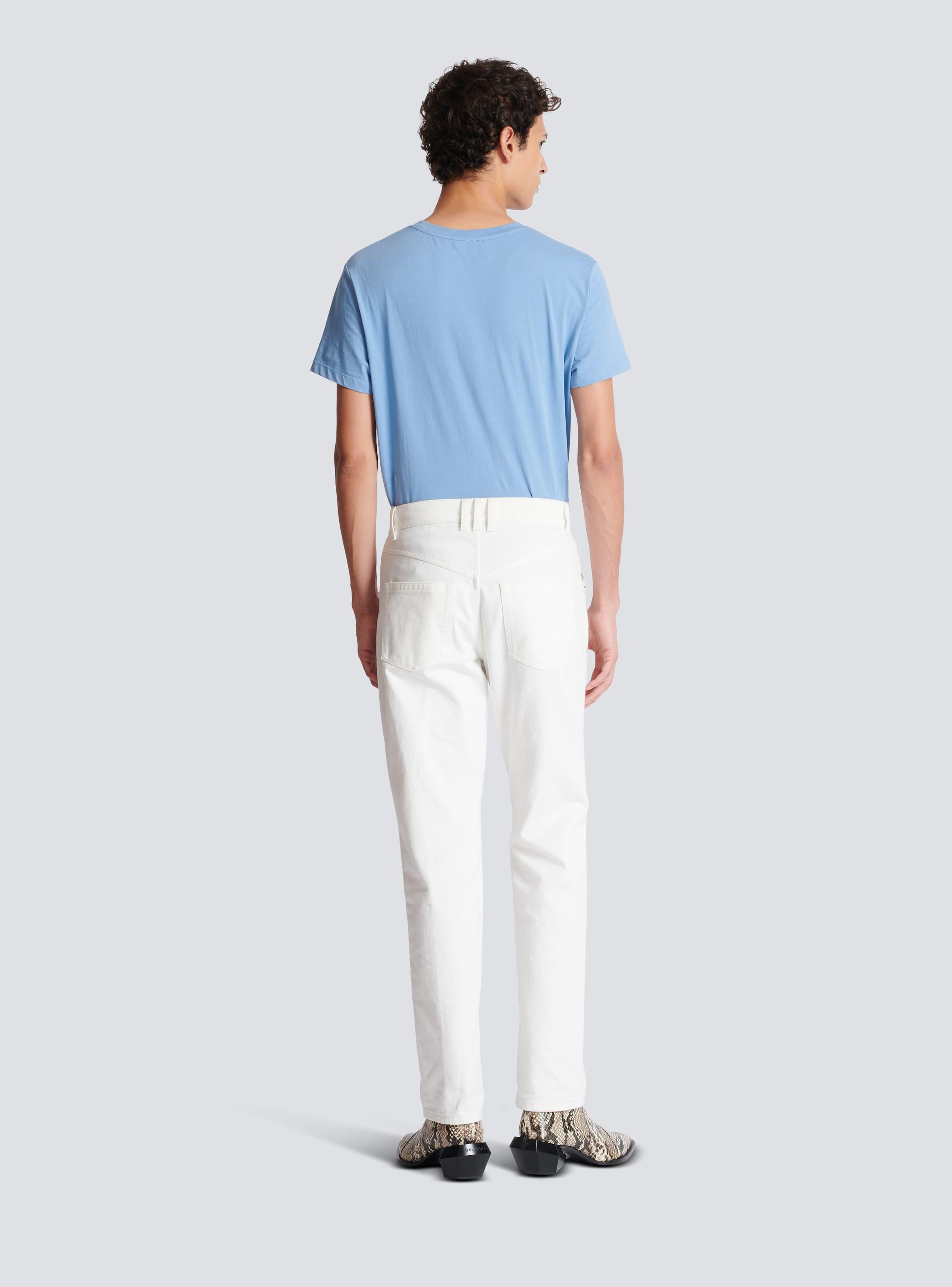 White denim jeans Product Image