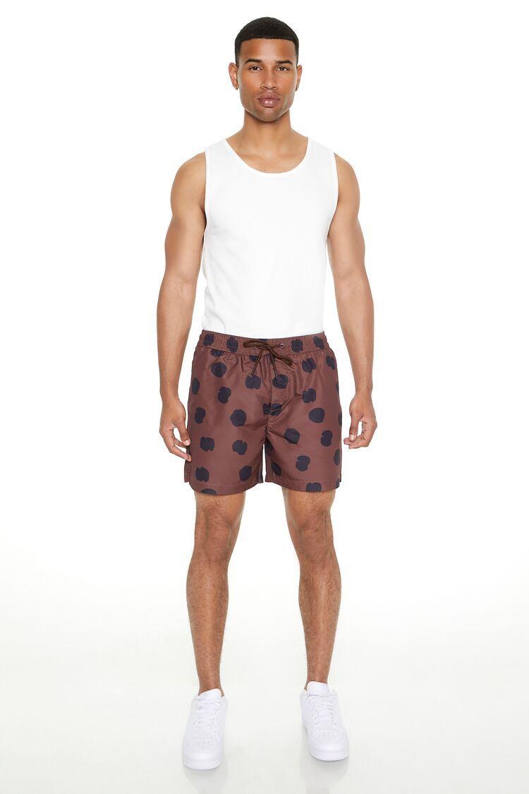 Polka Dot Swim Trunks | Forever 21 Product Image