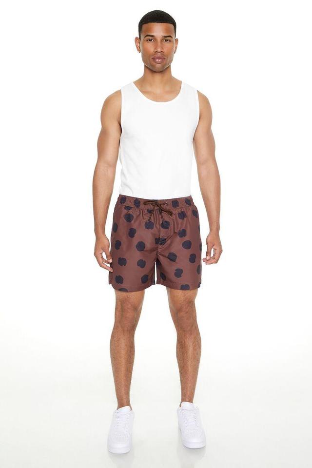 Polka Dot Swim Trunks | Forever 21 Product Image