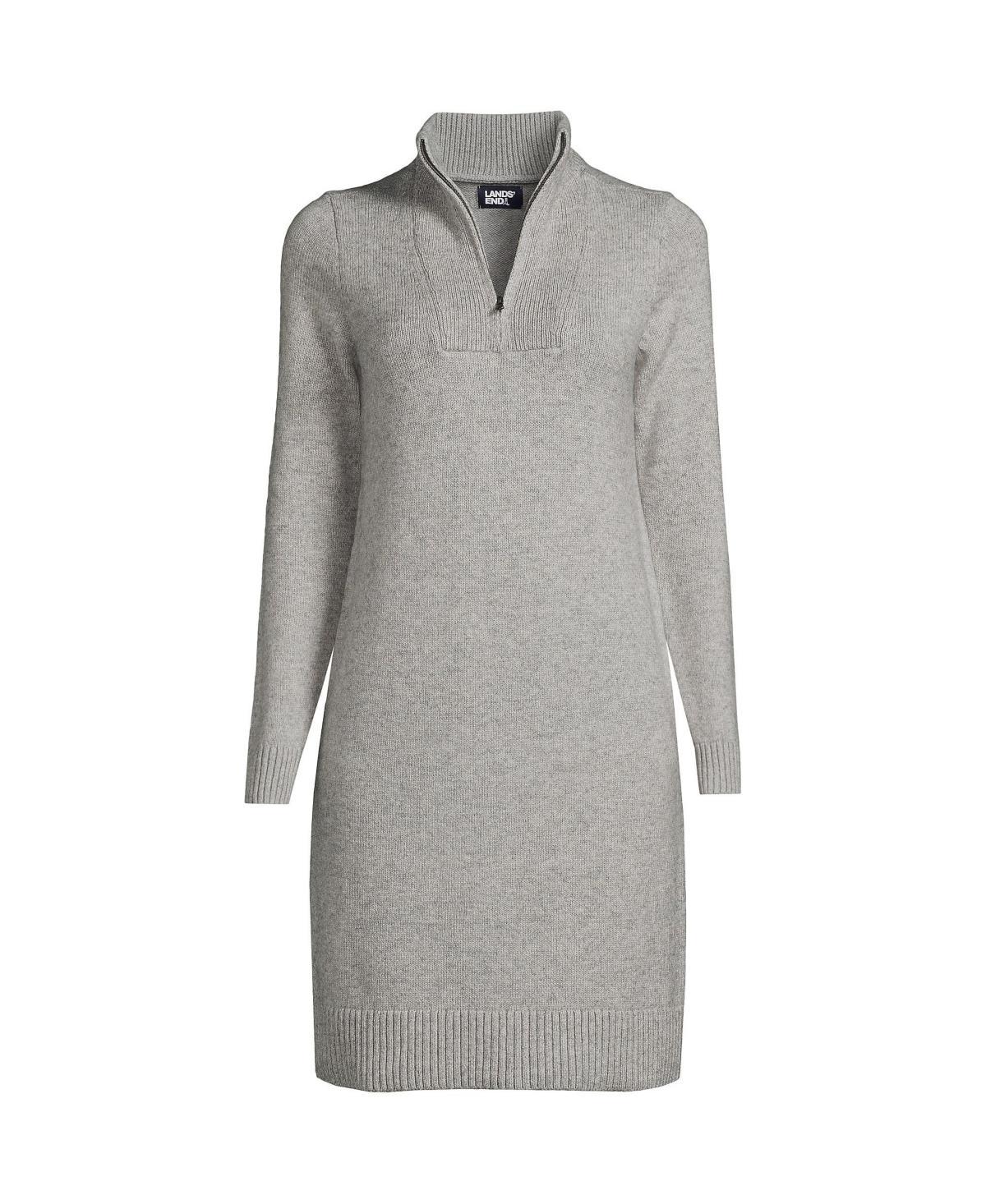 Lands End Womens Cozy Lofty Sweater Dress Product Image