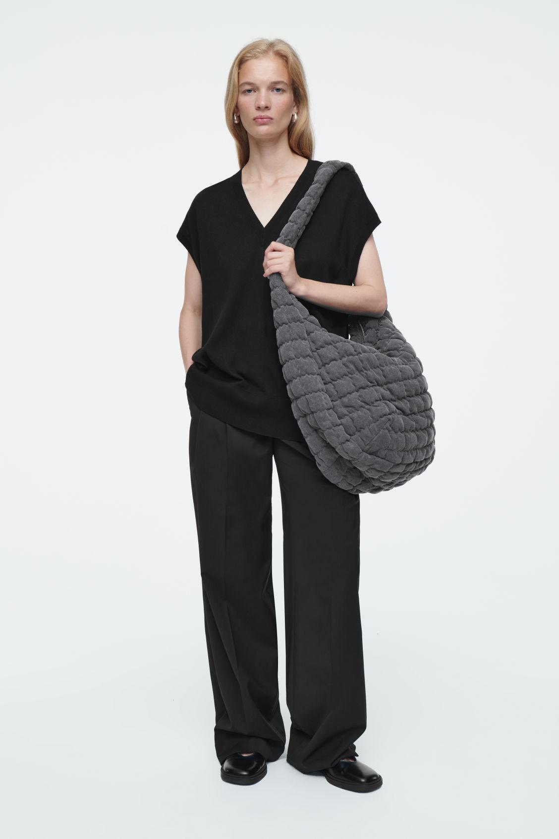 OVERSIZED QUILTED CROSSBODY Product Image