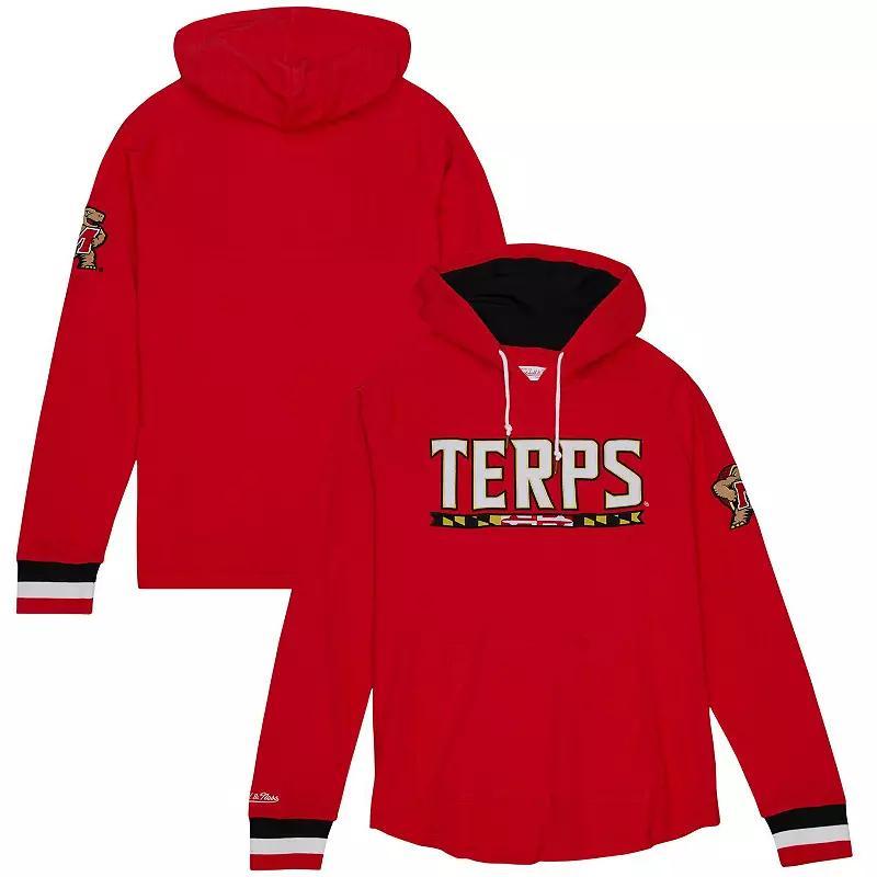 Mens Mitchell & Ness Maryland Terrapins Legendary Raglan Pullover Hoodie Product Image