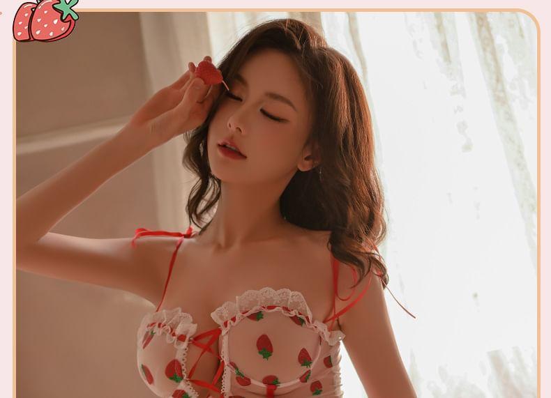 Lingerie Strawberry Set Product Image