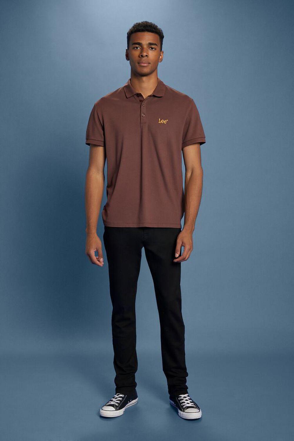 Lee Embroidered Polo Shirt | Forever 21 Product Image