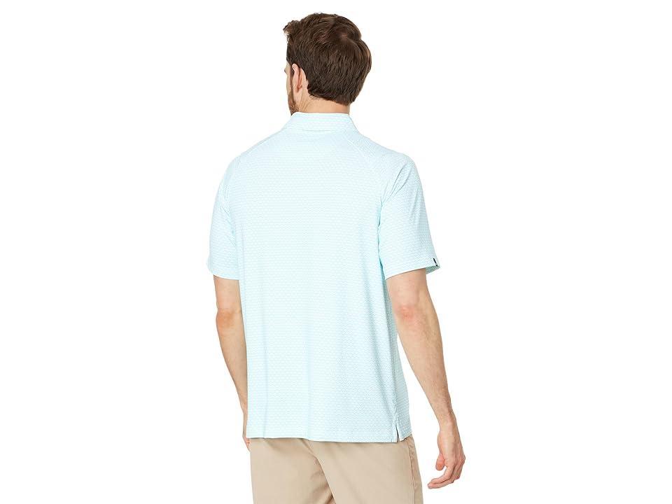 Callaway Gradient Chevron Printed Polo (Limpet Shell) Men's Clothing Product Image