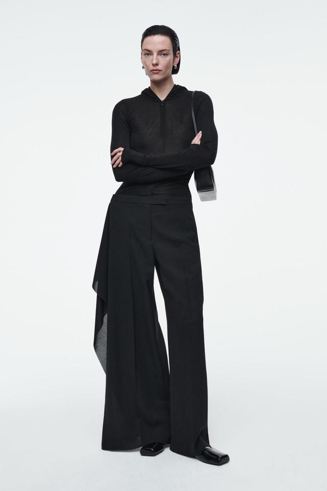 DRAPED TAILORED PANTS Product Image