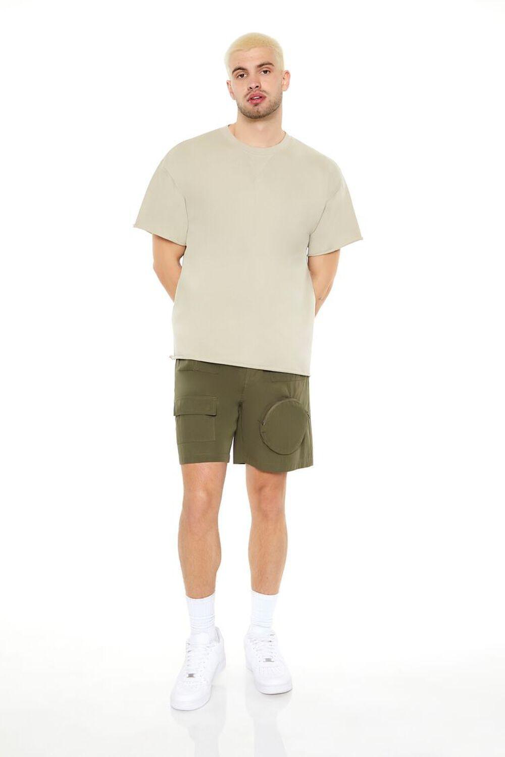 Drawstring Cargo Shorts | Forever 21 Product Image