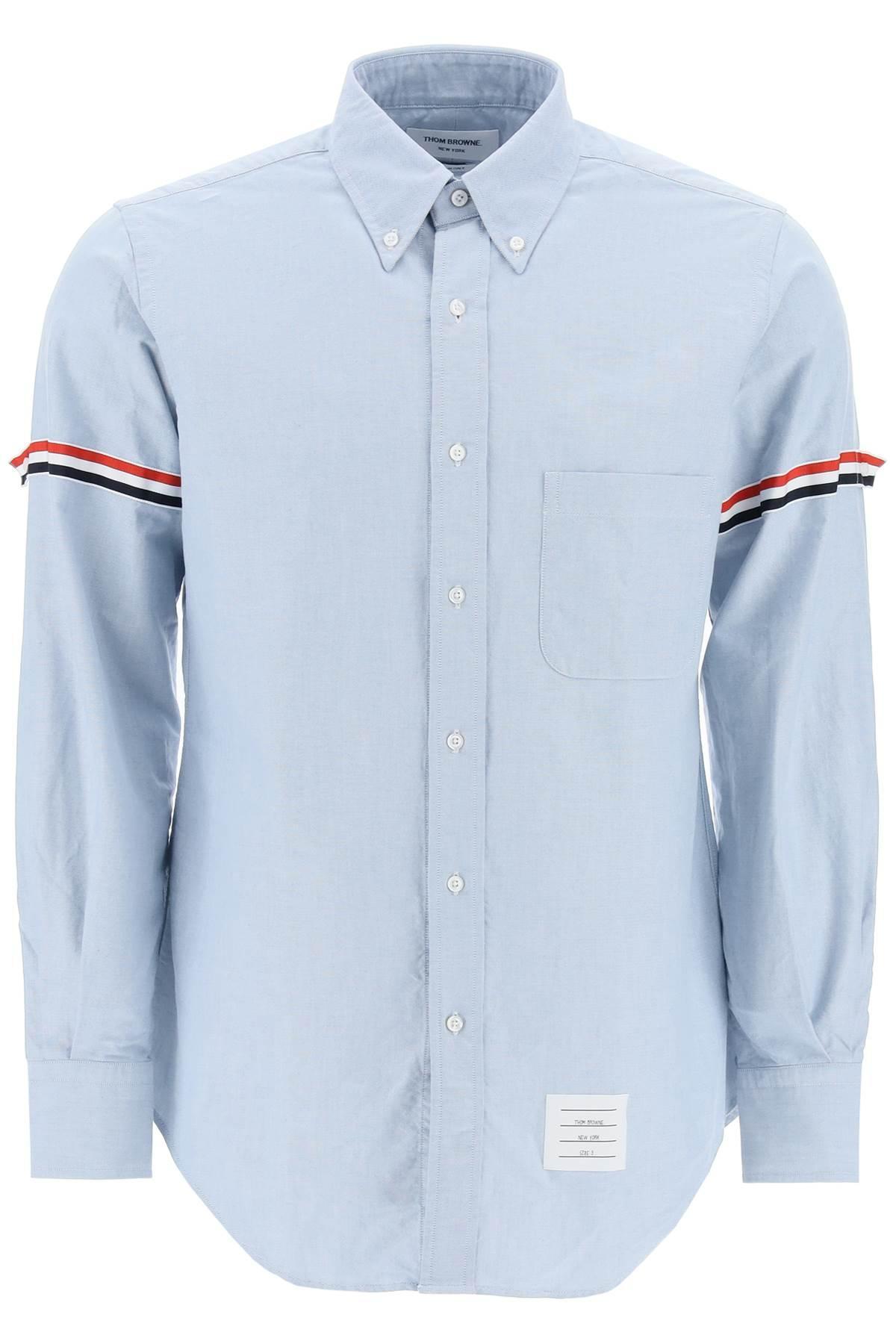 THOM BROWNE Shirts In Blue Product Image