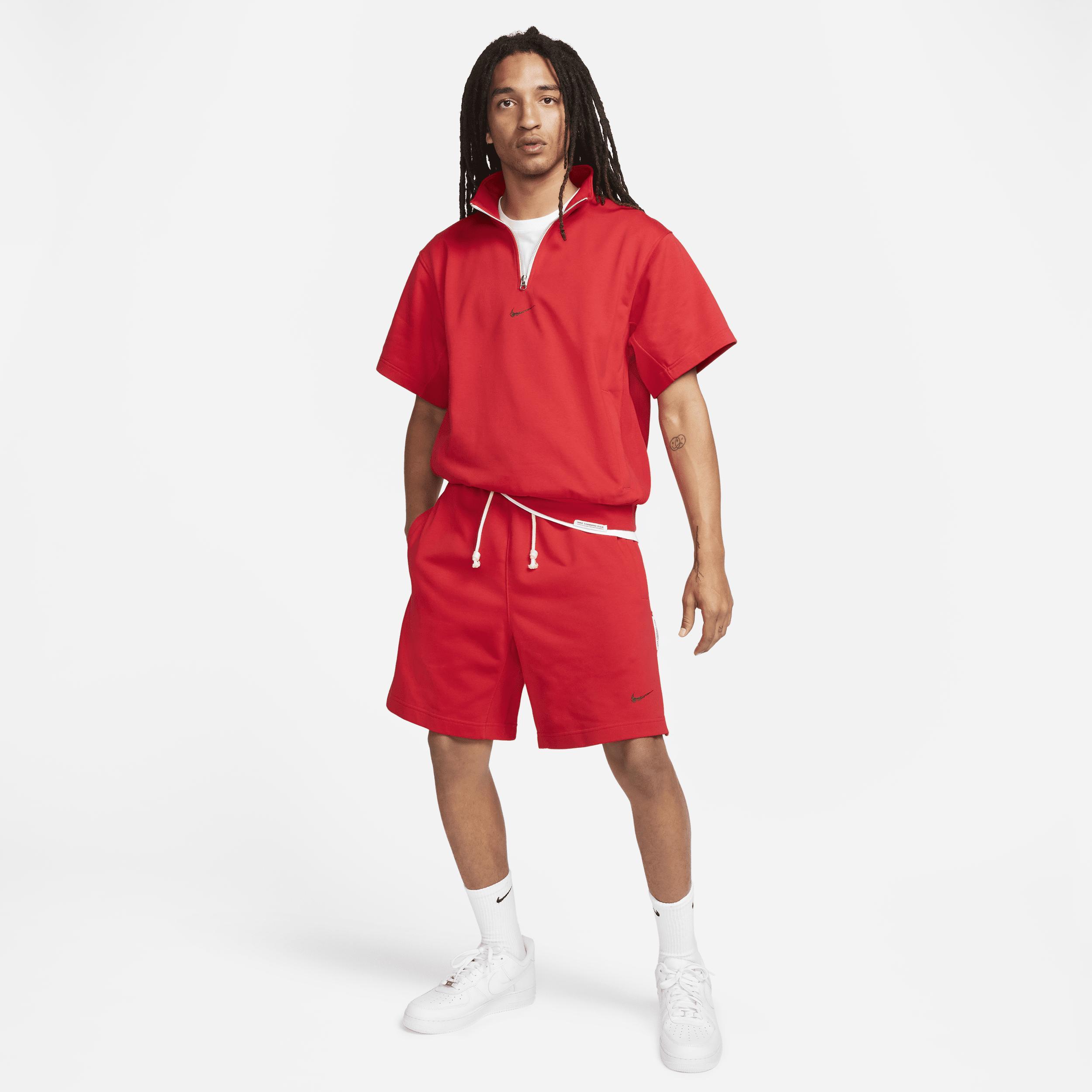 Nike Men's Dri-FIT Standard Issue 8" French Terry Basketball Shorts Product Image