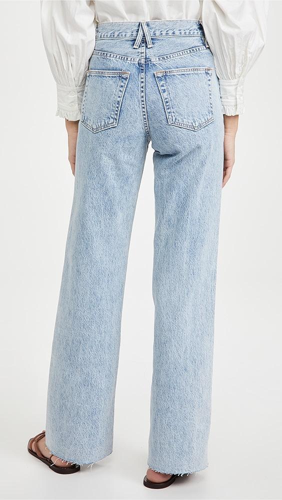 SLVRLAKE Grace High Rise Wide Leg Jeans | Shopbop Product Image