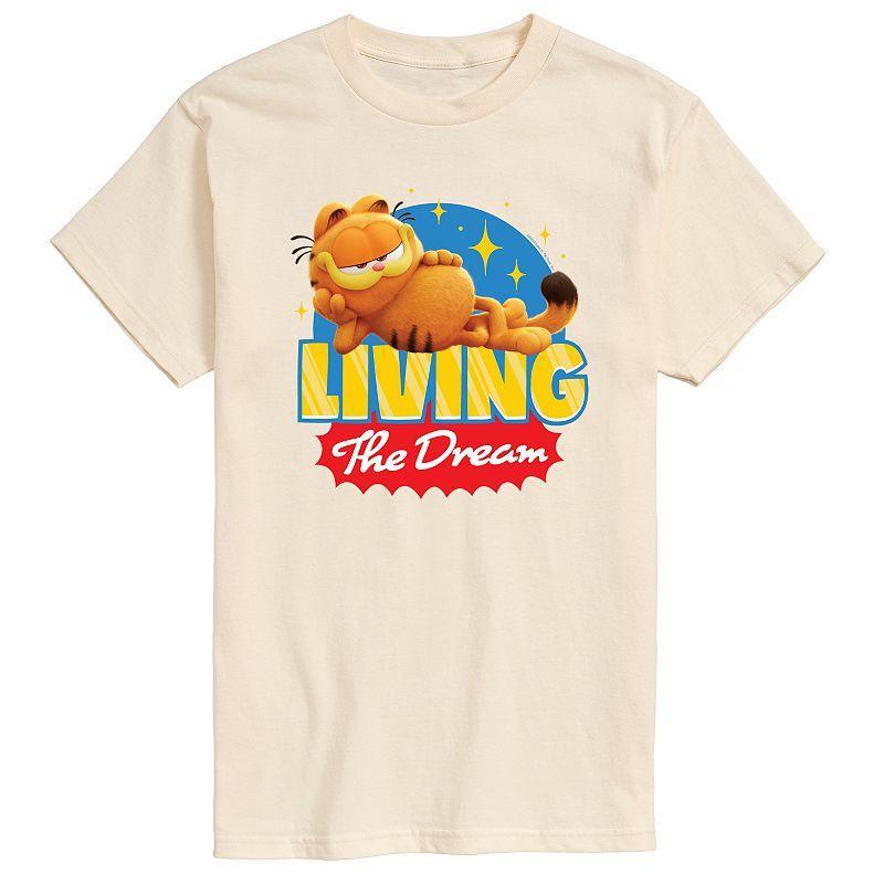 Mens Garfield The Movie Living The Dream Graphic Tee Product Image