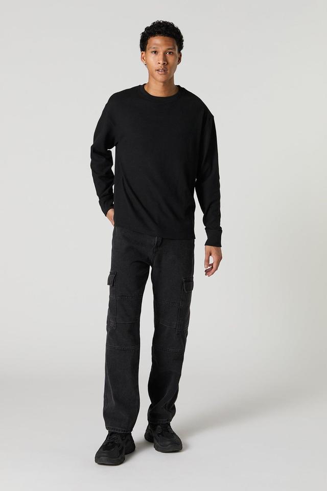 Thermal Knit Long Sleeve Top Male Product Image