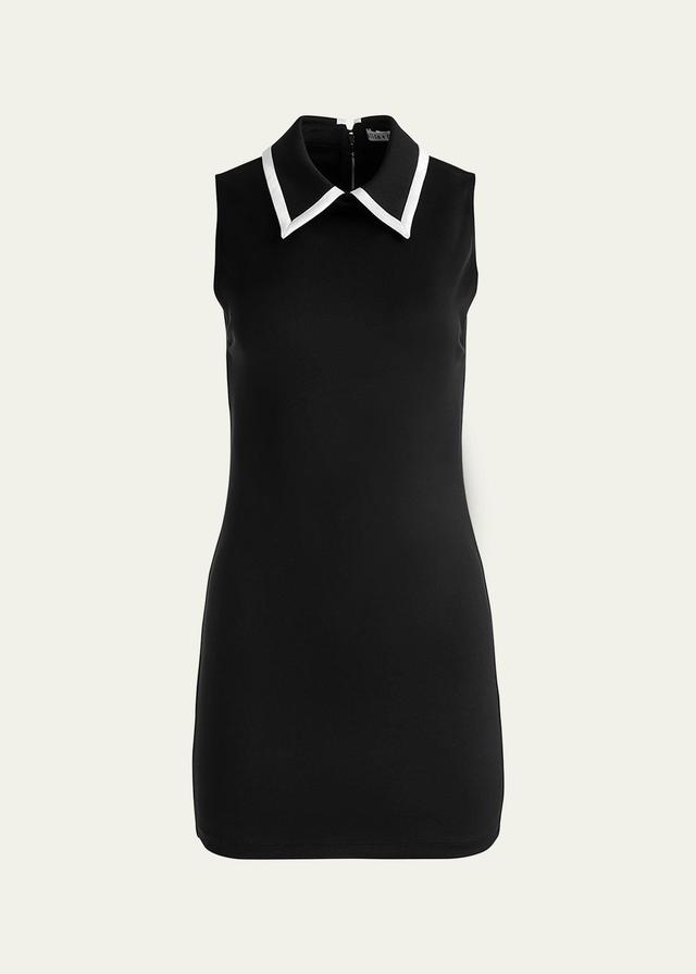 Womens Wynell Tipped Collar Minidress Product Image