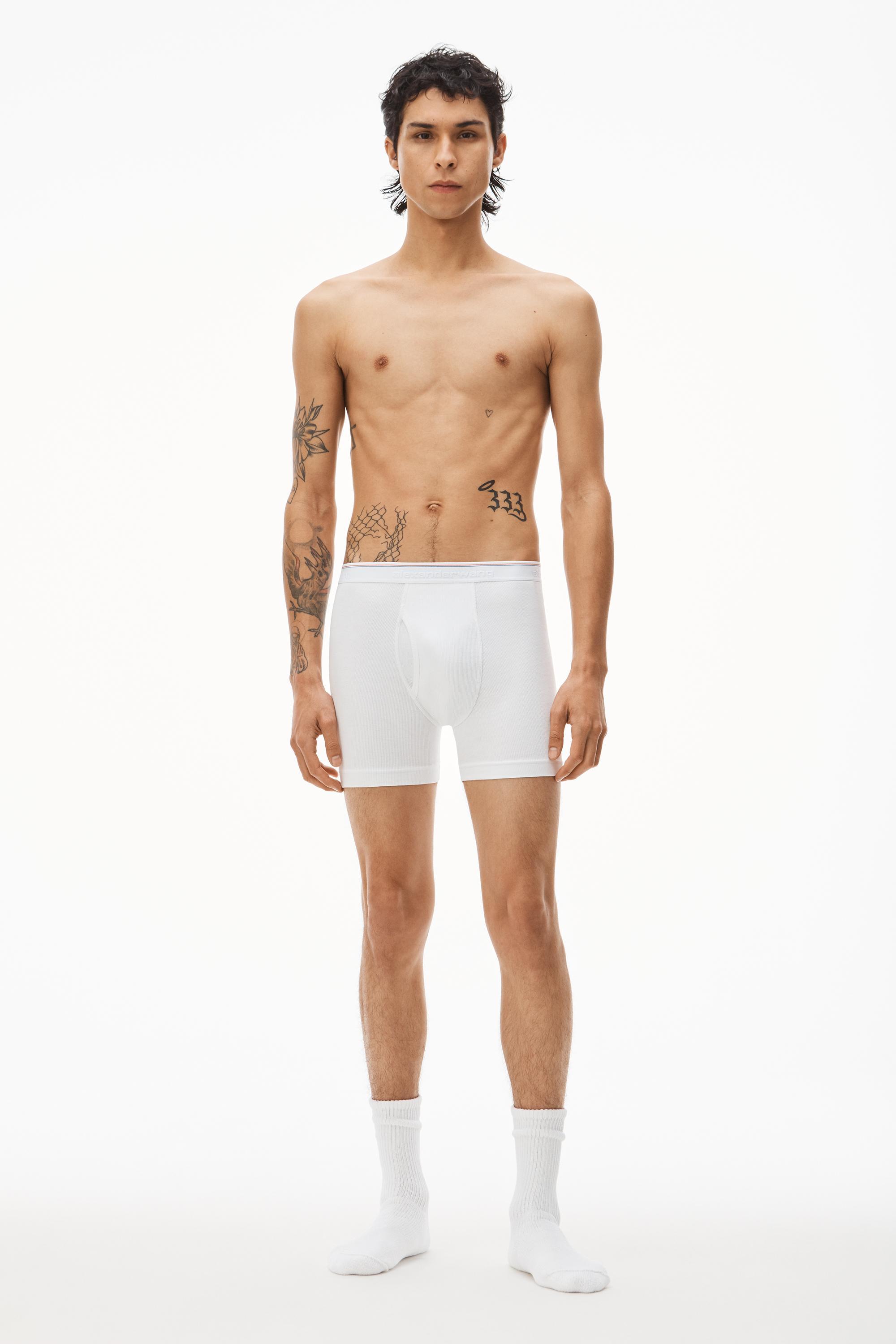 Men's Boxer Brief In Ribbed Jersey Product Image