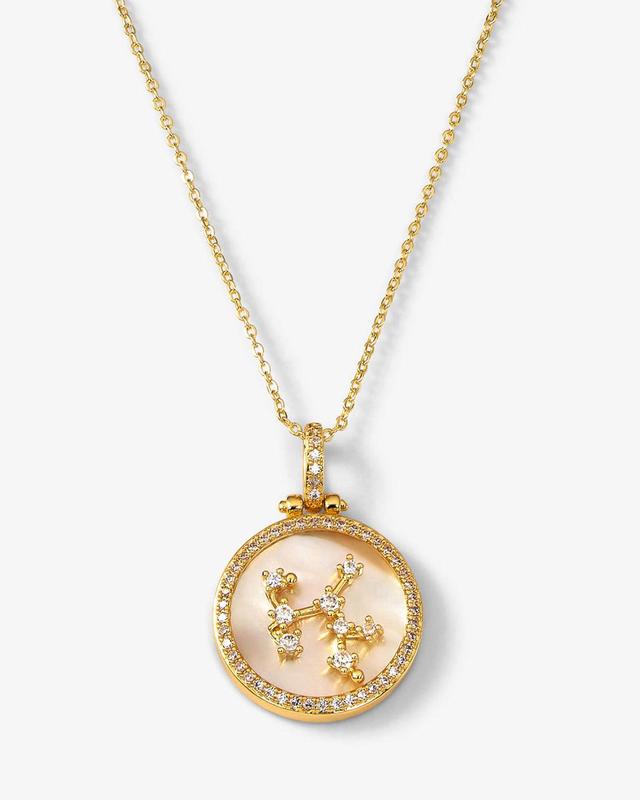 Zodiac Constellation Necklace - Gold Product Image