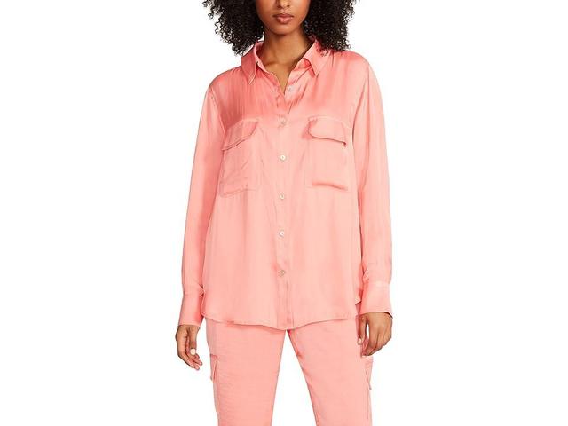 Steve Madden Augustina Top (Spring Rose) Women's Clothing Product Image