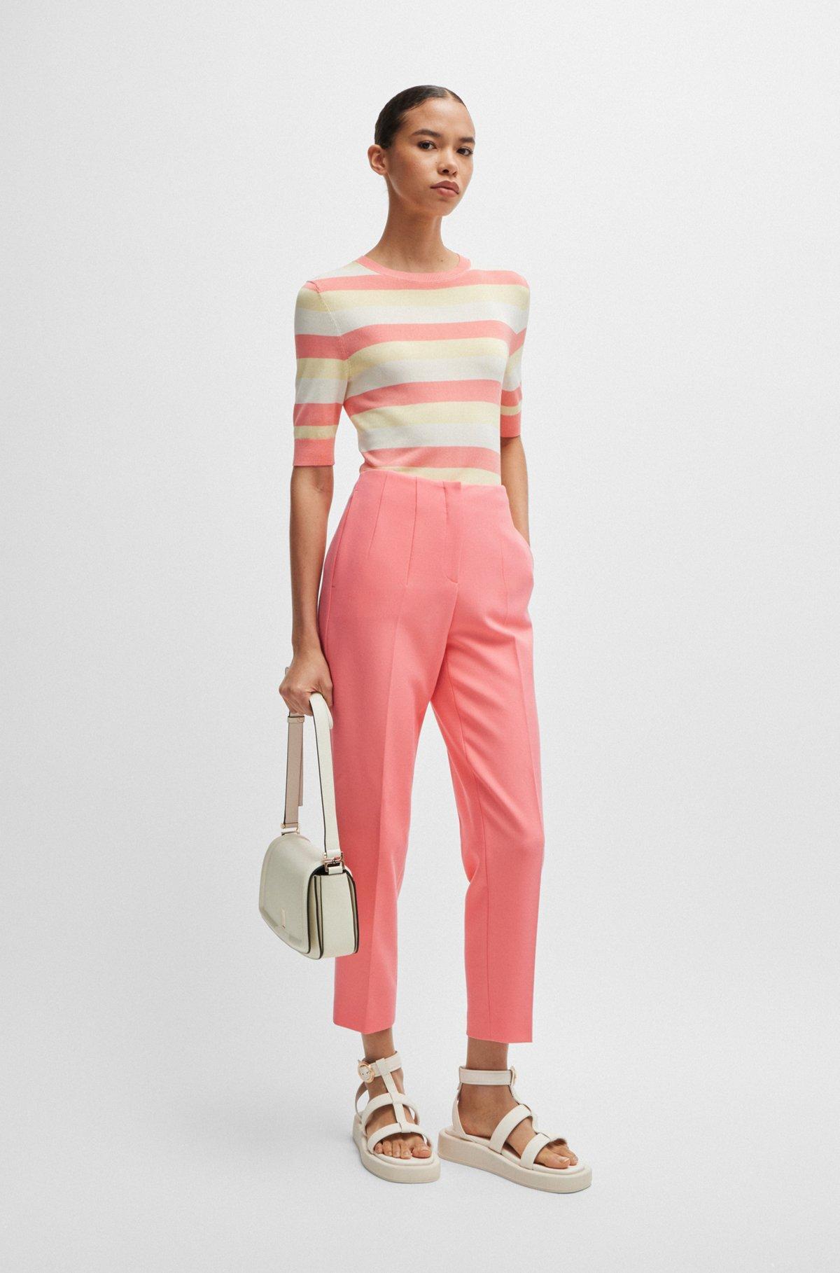 Relaxed-fit trousers with a tapered leg Product Image