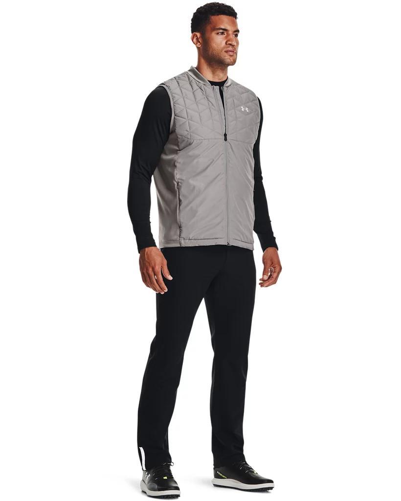 Men's ColdGear® Infrared Long Sleeve Golf Mock Product Image