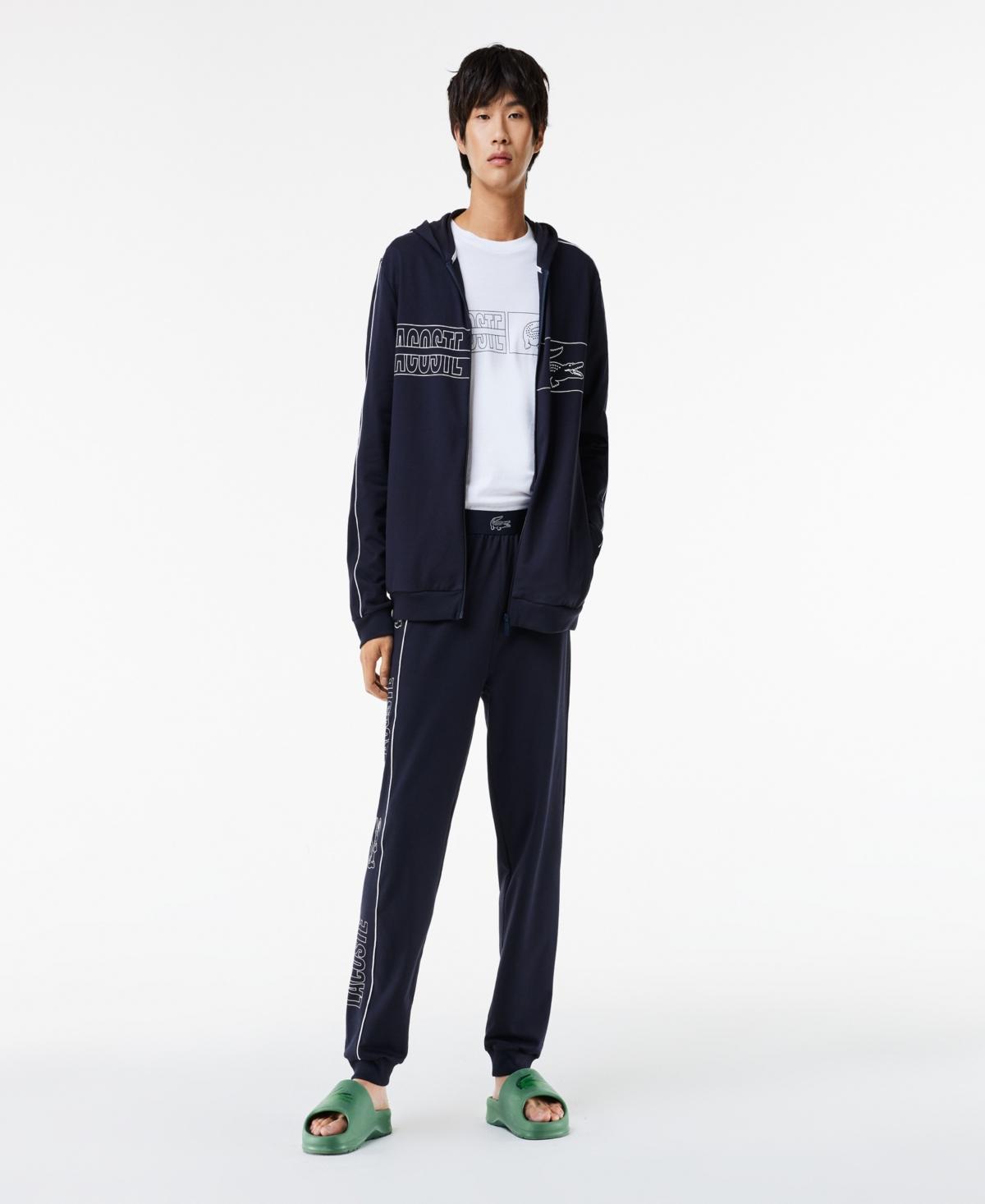 Lacoste Mens Logo Stripe Lounge Pants - Abysm Product Image