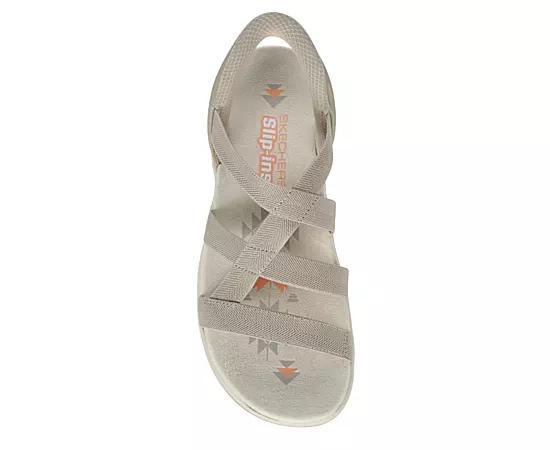 Skechers Womens Slip-Ins Reggae Slim Stretch Flex Sandal Product Image