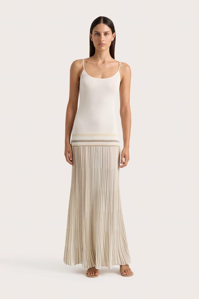 Citara Maxi Dress White Product Image