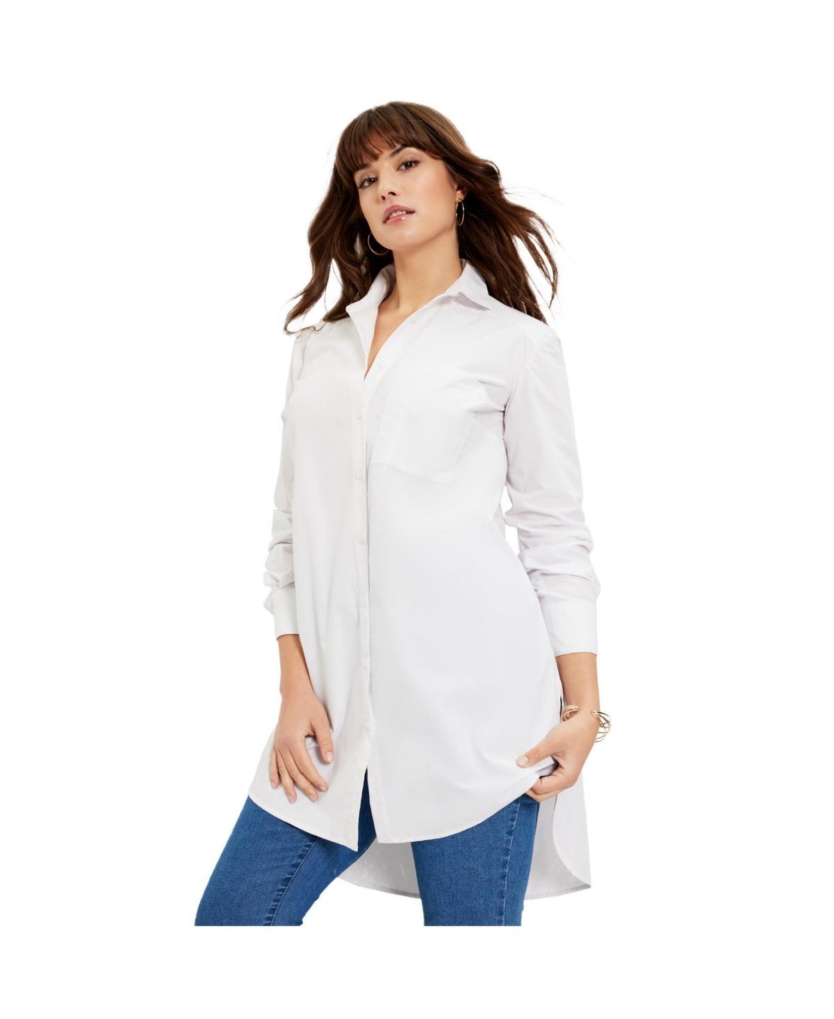 June + Vie Womens June + Vie Poplin La Vie Tunic Product Image