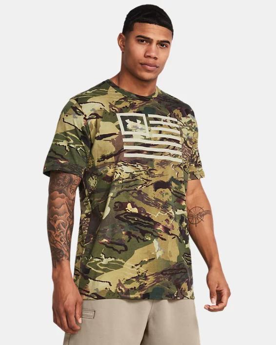 Mens UA Freedom Camo T-Shirt Product Image