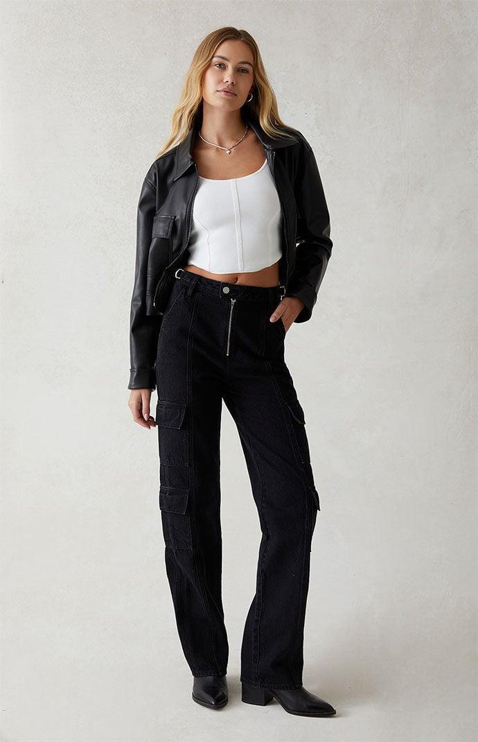 Womens Eco 90s Boyfriend Cargo Jeans - product image