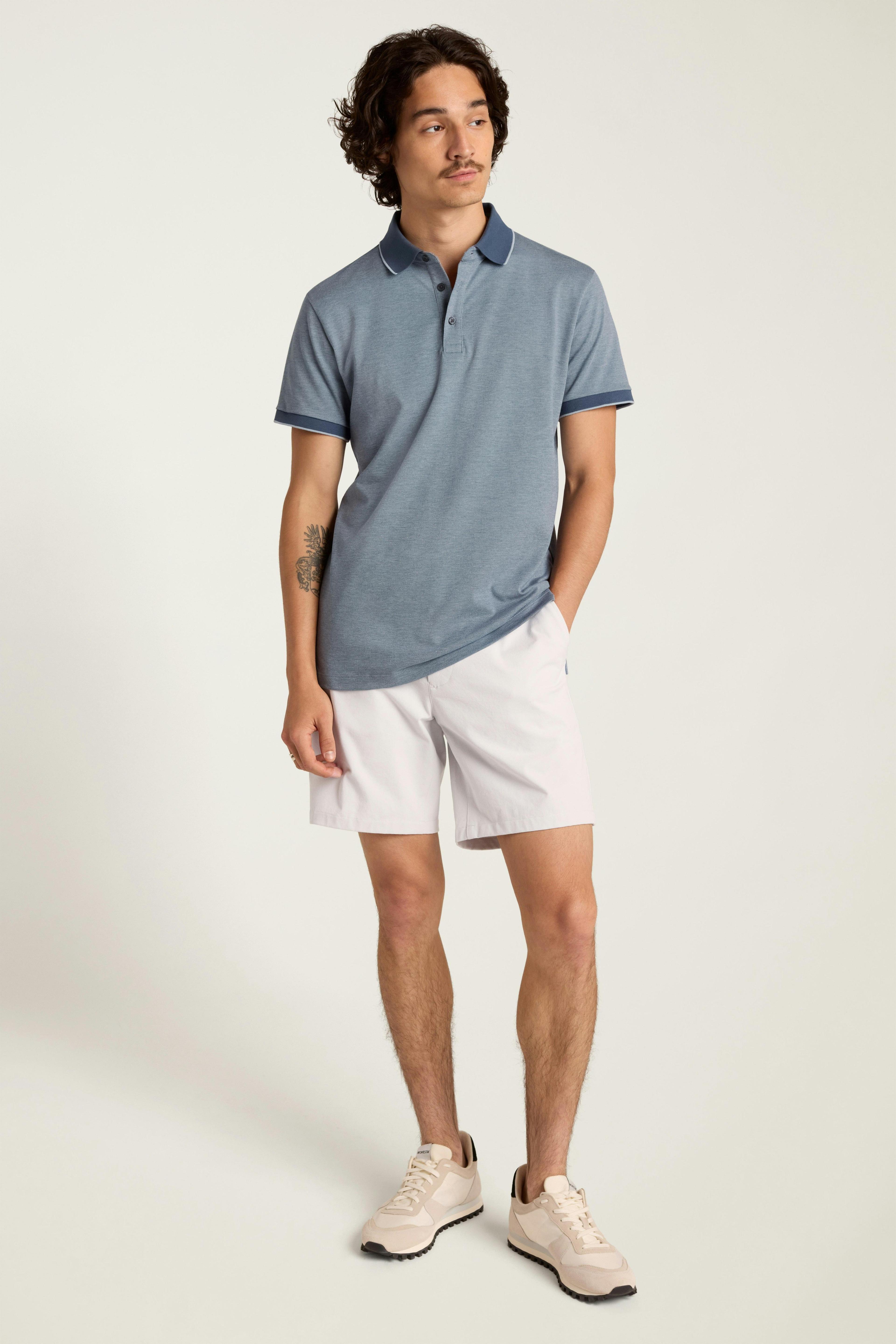 Stretch Pique Polo Product Image