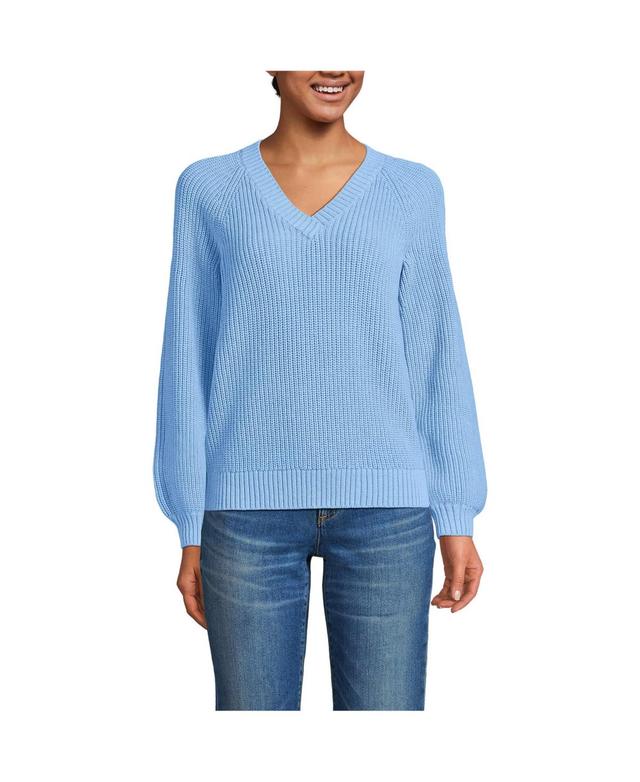 Lands End Womens Drifter Balloon Sleeve Sweater Product Image