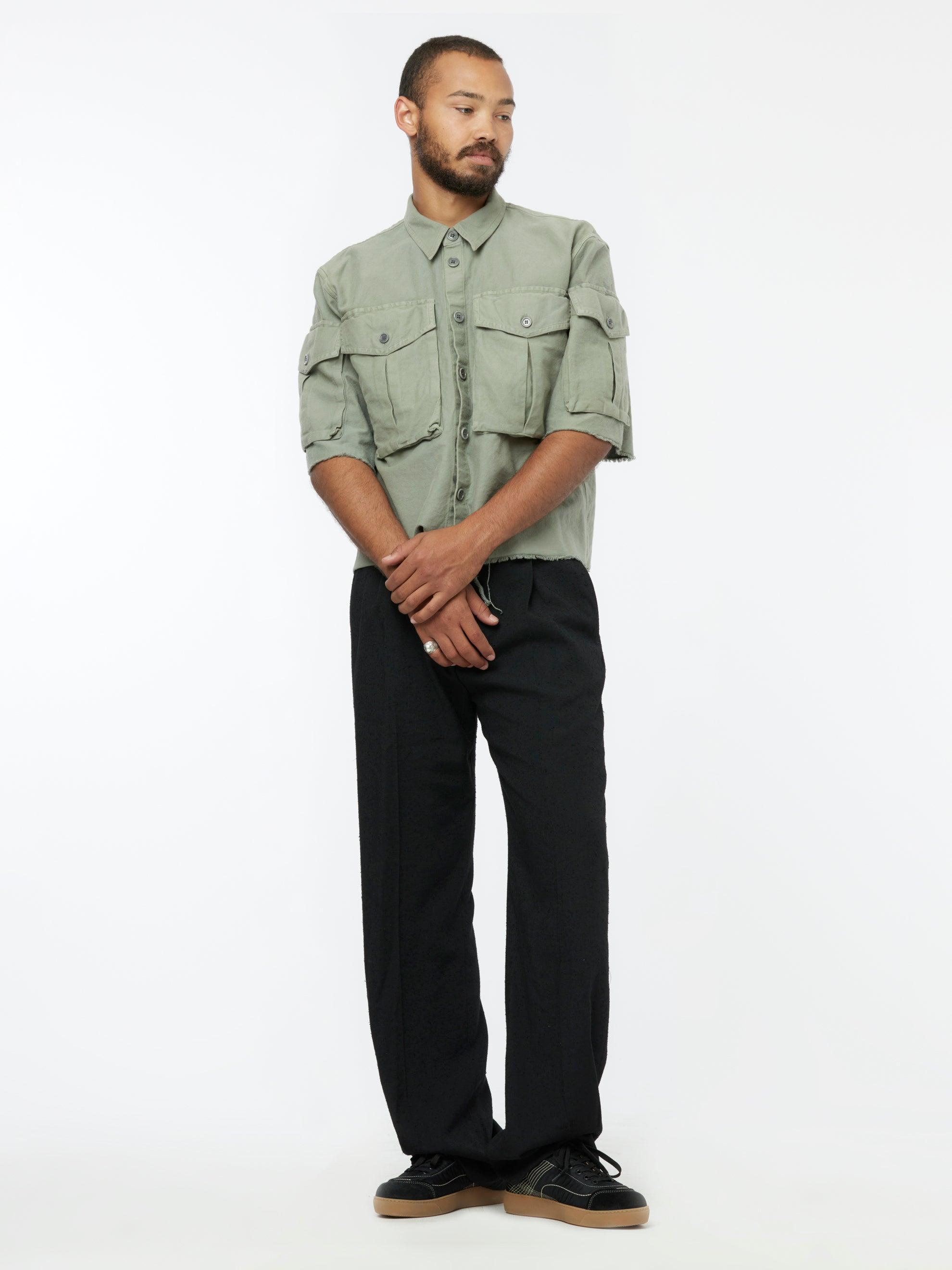 Pyman Drapy Pants (Black) Product Image