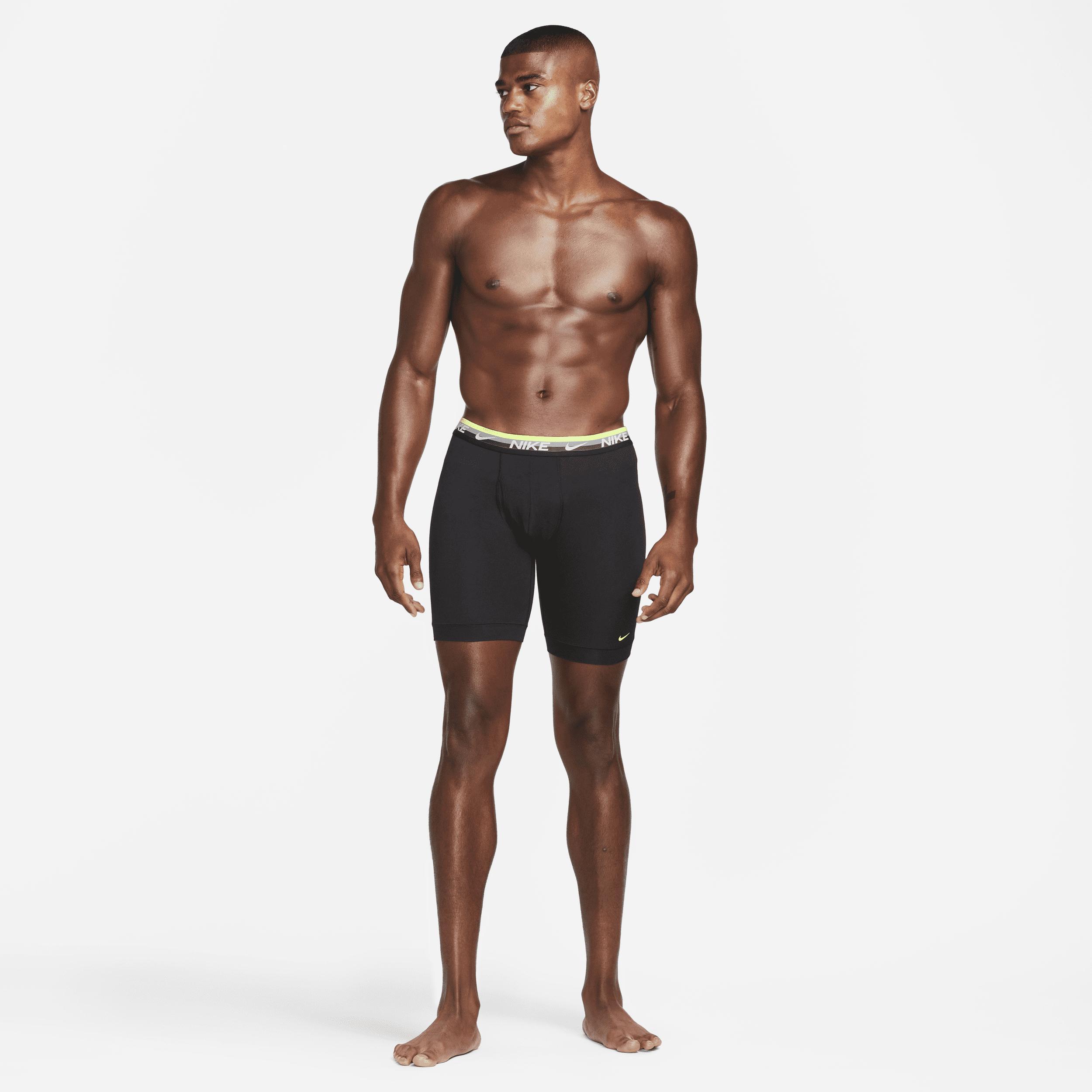 Nike Men's Dri-FIT Essential Cotton Stretch Long Boxer Briefs Product Image