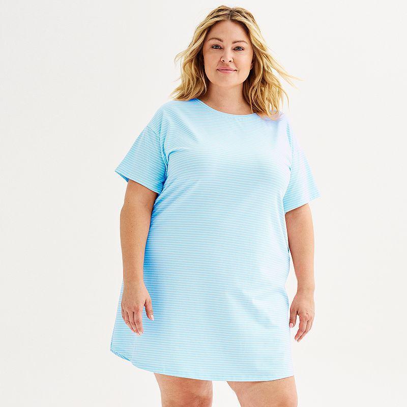 Plus Size Sonoma Goods For Life Cotton Modal Sleep Short, Womens Product Image