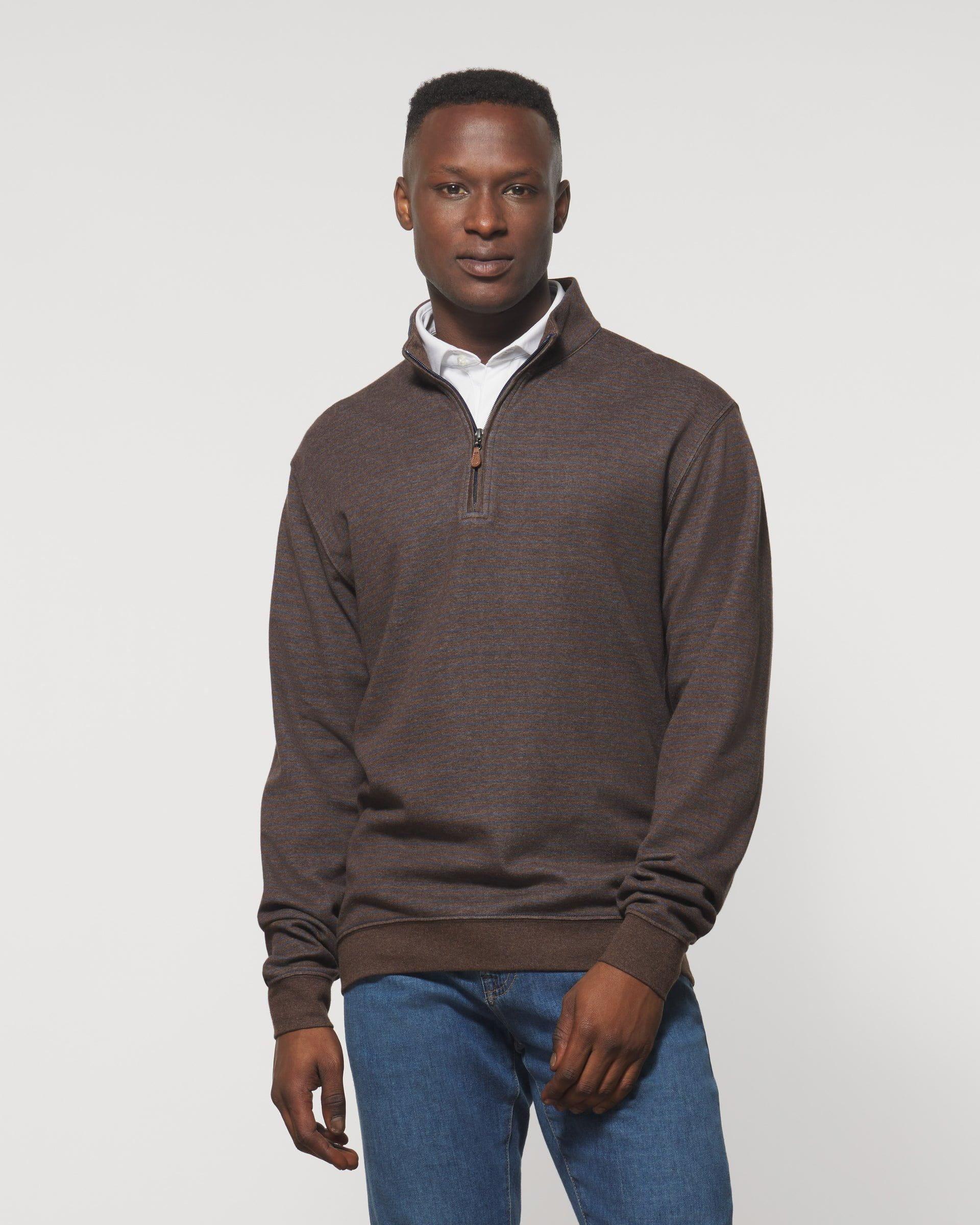 Skiles Striped 1/4 Zip Pullover Male Product Image