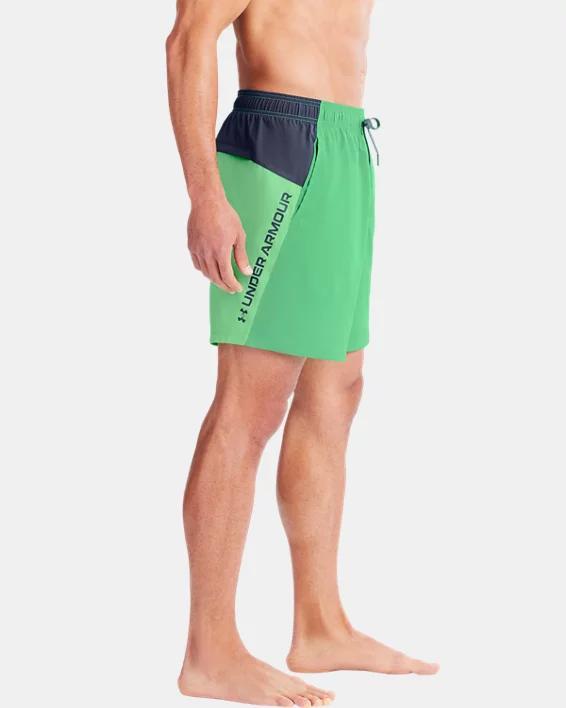 Mens UA Colorblock Swim Volley Shorts Product Image