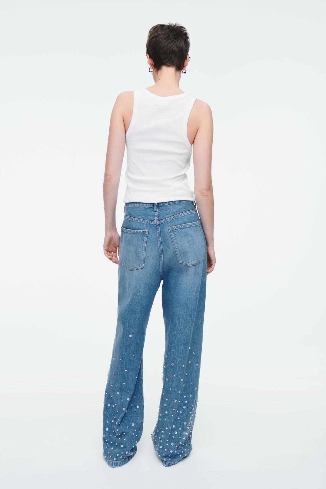 EMBELLISHED JEANS - RELAXED Product Image