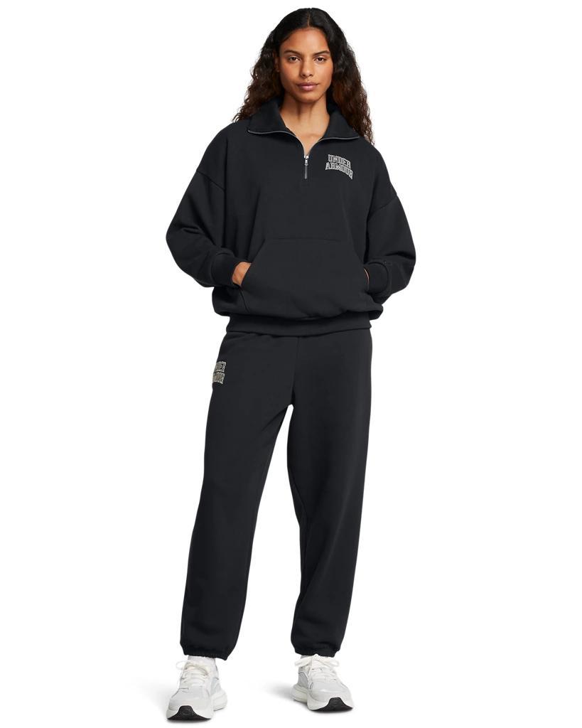 Women's UA Icon Heavyweight Terry Oversized ¼ Zip Product Image