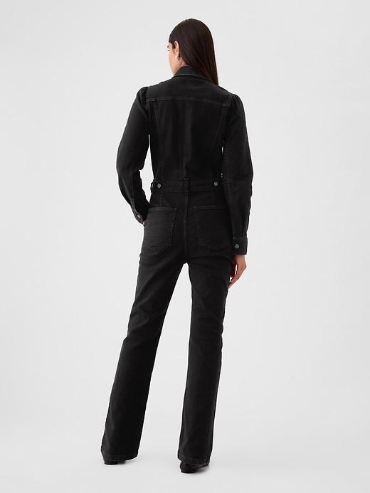 Western Denim Jumpsuit Product Image