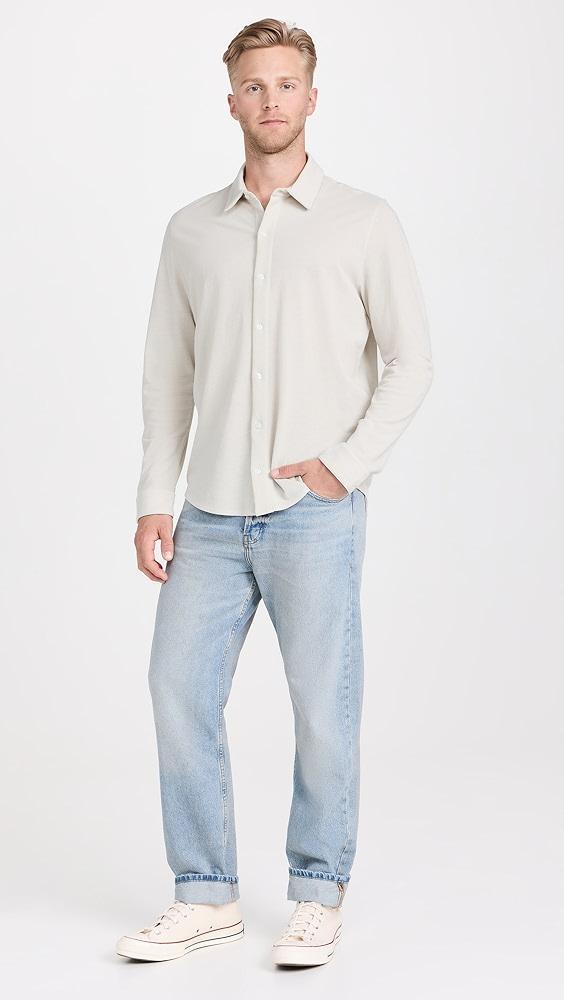 Vince Pique Button Down Shirt | Shopbop Product Image