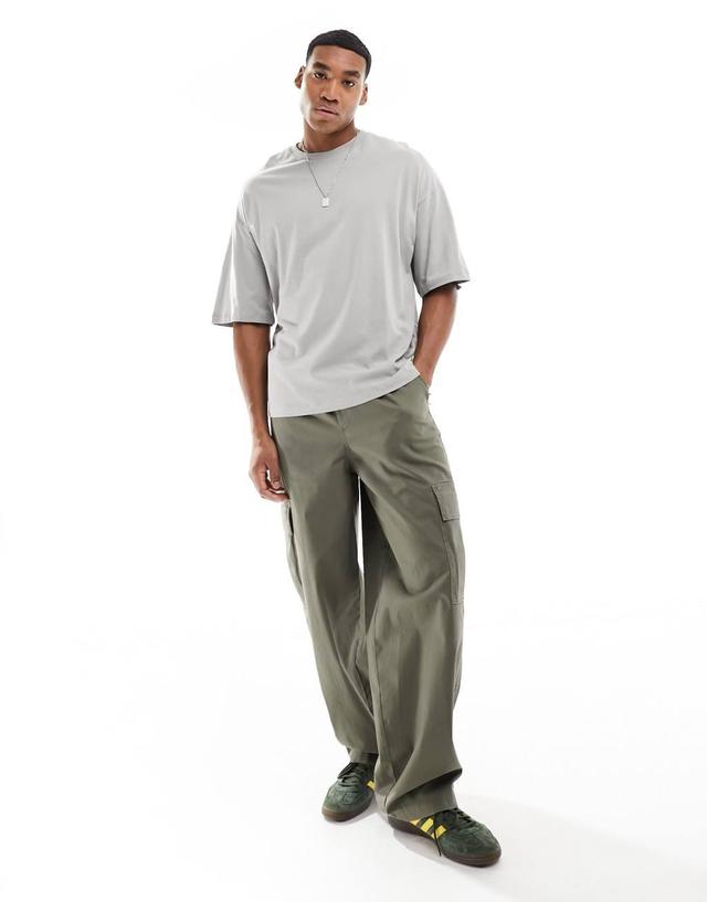 ADPT oversized t-shirt in gray Product Image