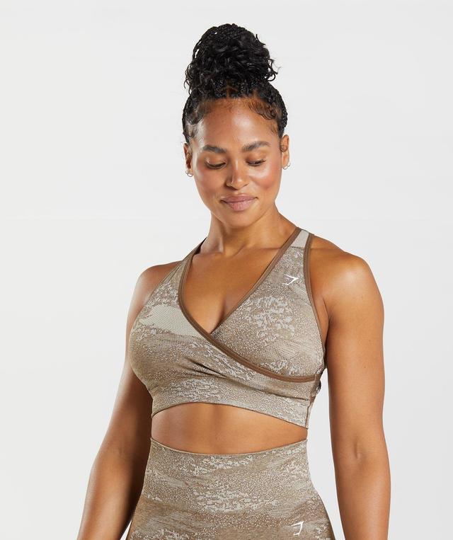 Adapt Camo Seamless Sports Bra Product Image