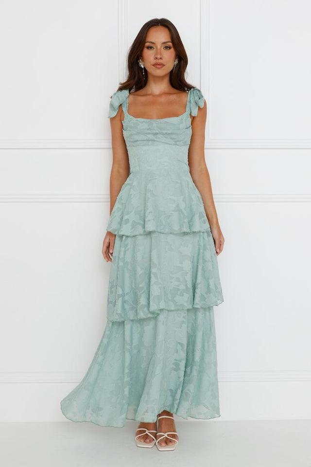 Alix Maxi Dress Sage Product Image