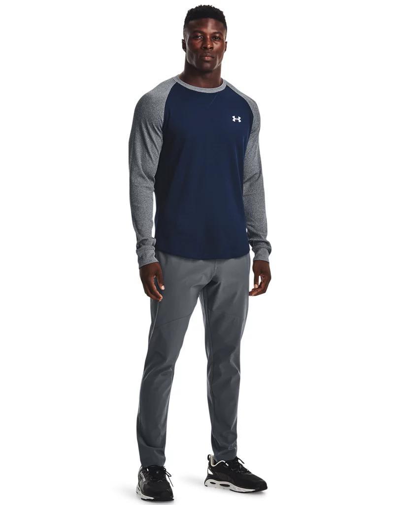 Men's UA Waffle Crew Long Sleeve Product Image