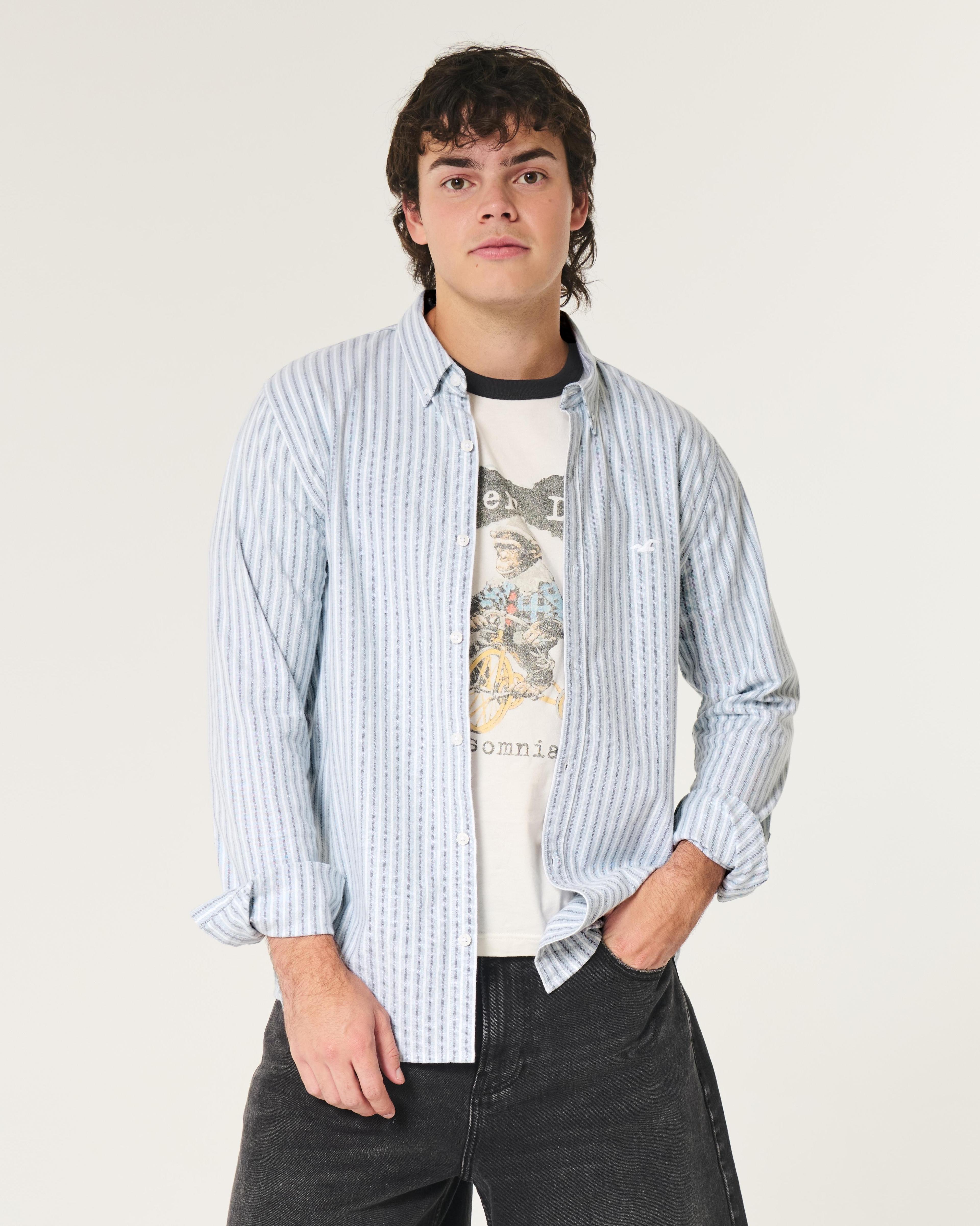 Long-Sleeve Oxford Shirt Product Image