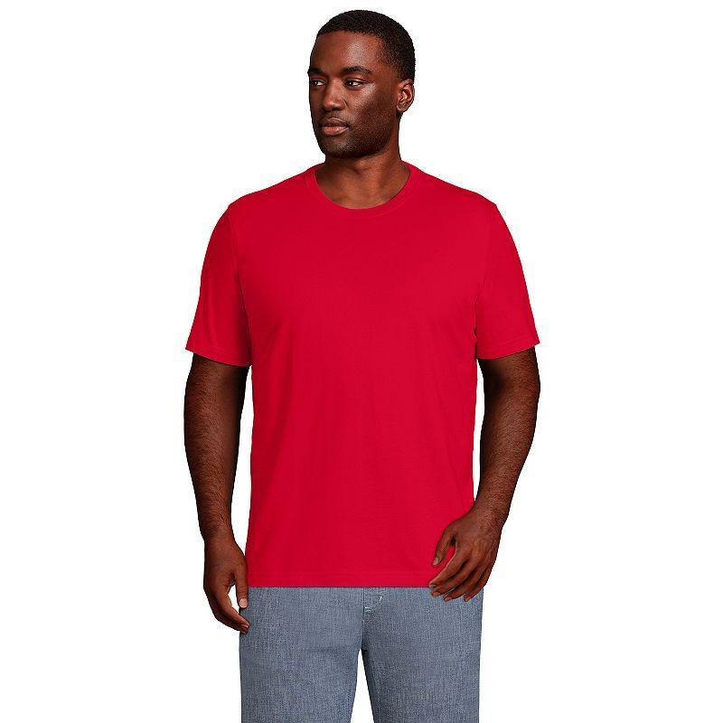 Big & Tall Lands End Super-T Classic-Fit Tee, Mens Product Image