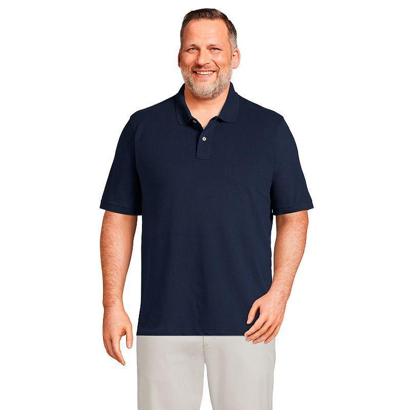 Lands End Mens Big and Tall Short Sleeve Comfort-First Mesh Polo Shirt Product Image